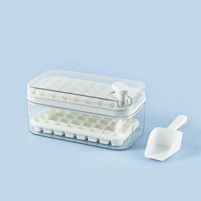 Ice Mould Ice Cube Trays With Lid,