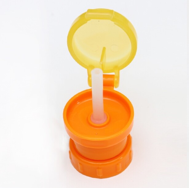 Universal Portable Anti-Choking Straw LidKids Water Bottle Cap