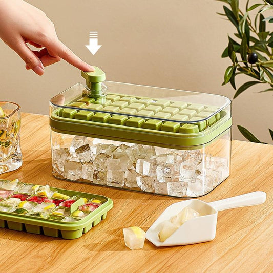 Ice Mould Ice Cube Trays With Lid,