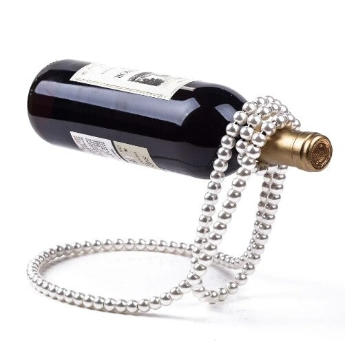 Pearl Necklace Wine Rack