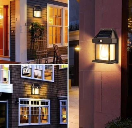 Outdoor Solar Wall Lamp