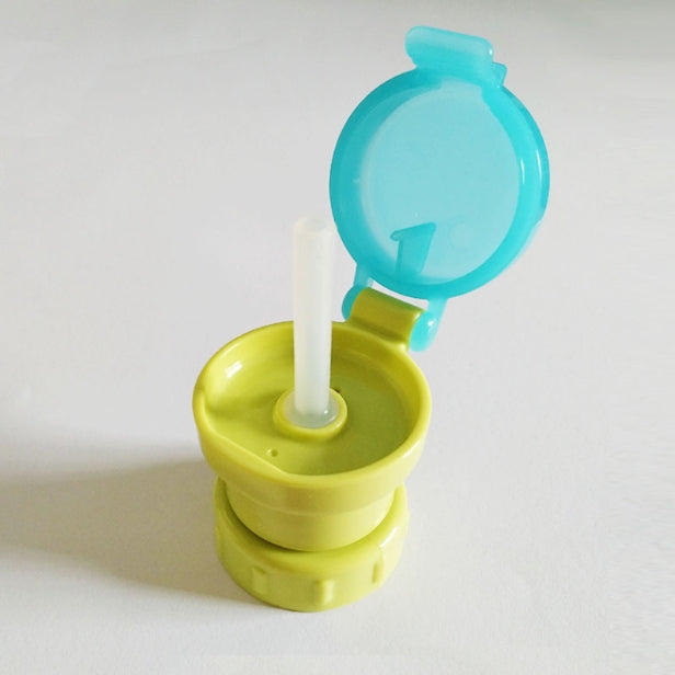 Universal Portable Anti-Choking Straw LidKids Water Bottle Cap